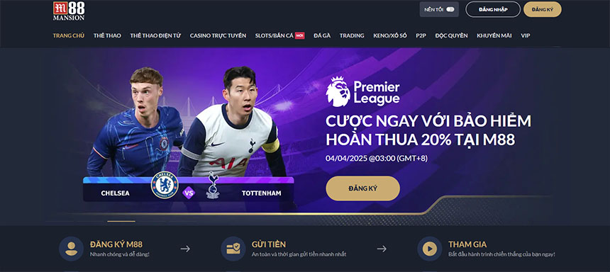 Read more about the article Cá Cược Thể Thao M88 – Khám Phá Dịch Vụ Đẳng Cấp Quốc Tế